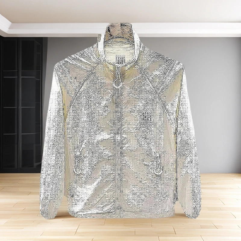 2025年户外时尚外套秋季潮流防晒常规休闲拉链立领薄款夏季防晒服