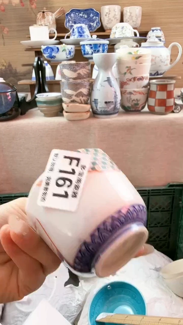 【闪购商品】瓷片多宝阁瓷器满18米包邮 F161