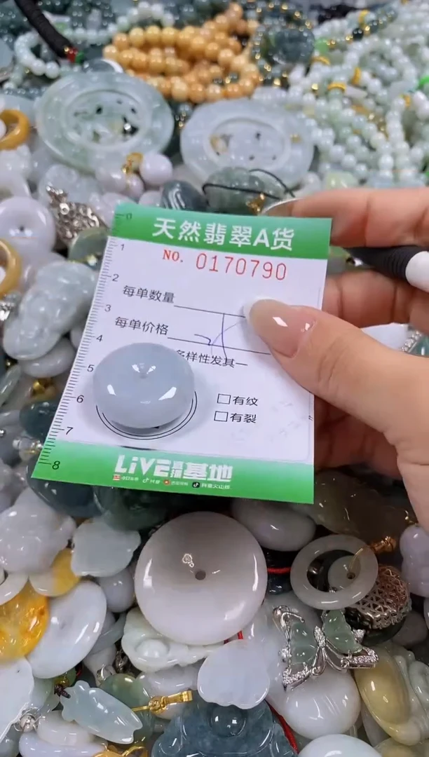 翡翠未镶嵌颈饰闪购0170790