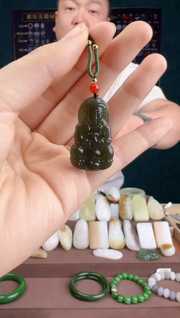 【闪购商品】和田玉颈饰未镶嵌ZZ 拍一发一 多样性发货