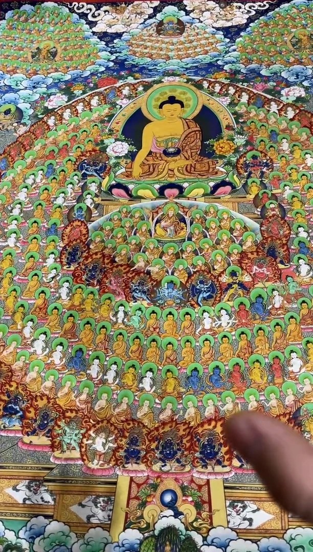 卷轴画东东唐卡tk16