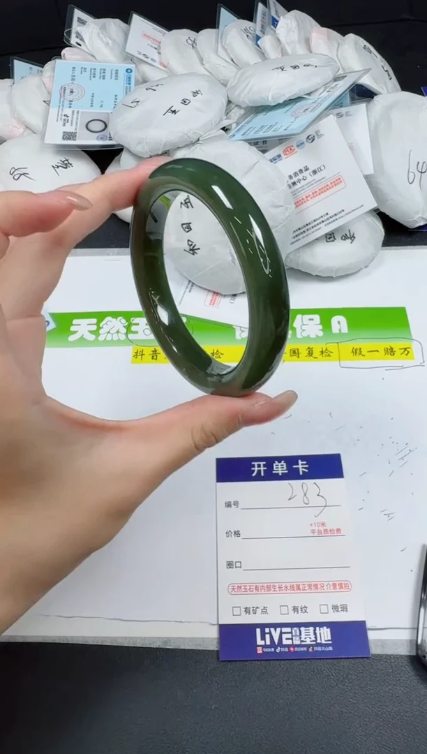 未镶嵌手镯和田玉0283-5859