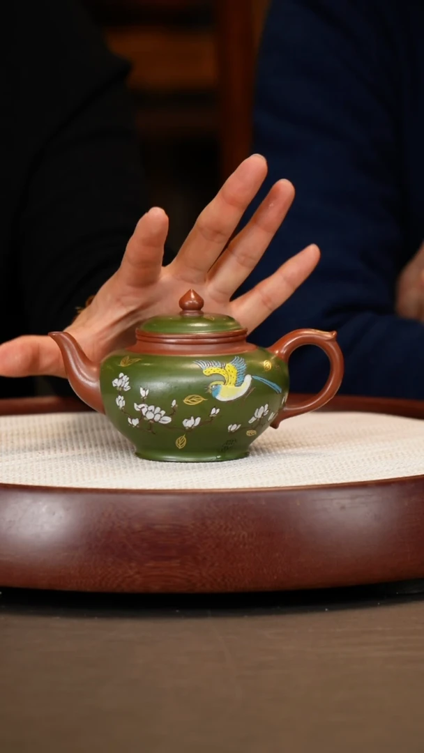 【闪购商品】紫砂茶壶【鲍宜明】大红袍笑樱