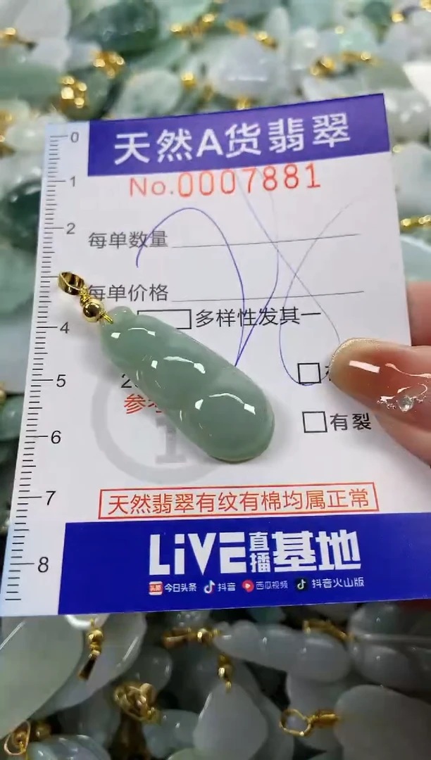 颈饰未镶嵌翡翠天然A货翡翠