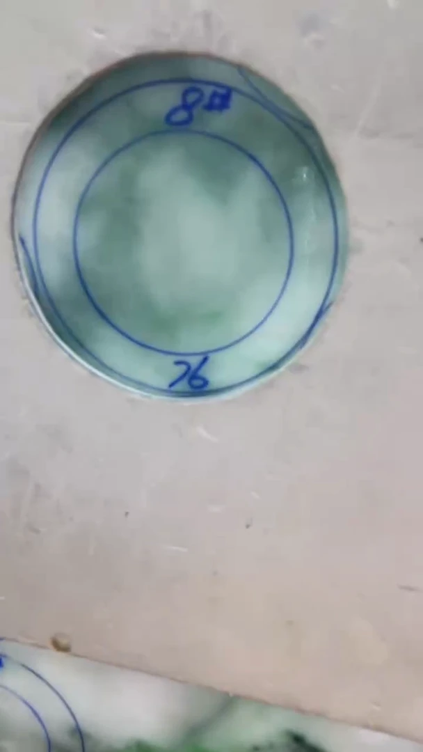 定制翡翠手镯未镶嵌正圈SZACHC-13-DZS