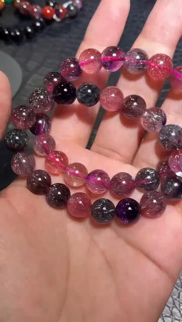 未镶嵌手链水晶超七单圈A10（多样性发其一）