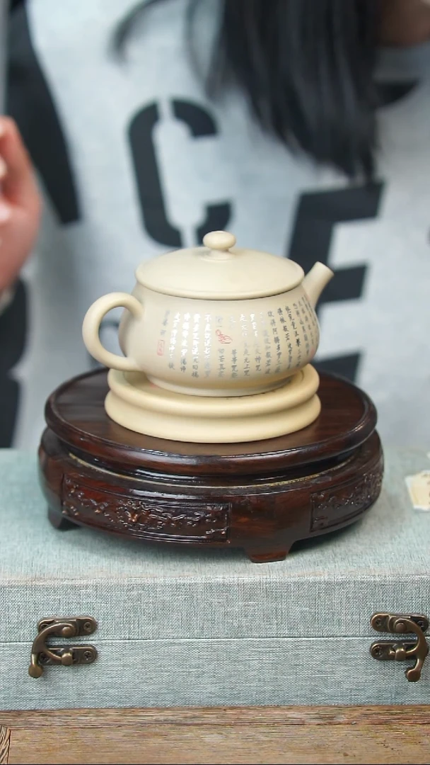 壶黄倩建水紫陶完品带礼盒254