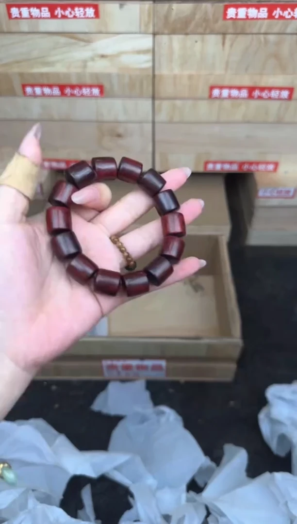 小叶紫檀桶珠商品链接@@YS975