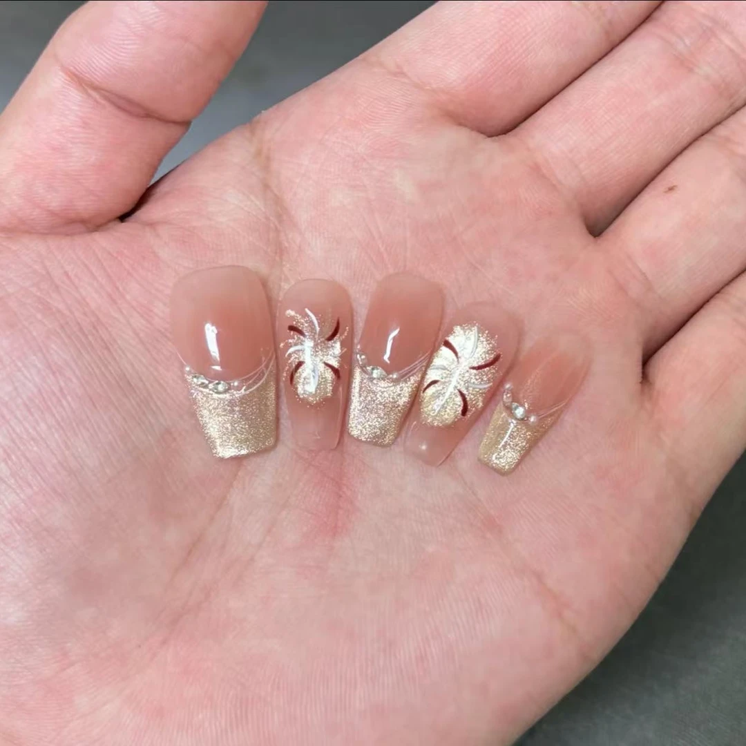 【缤纷】纯手工穿戴甲高端定制美甲贴片