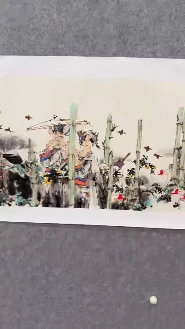 国画刘向平-4.5平尺-国画作品
