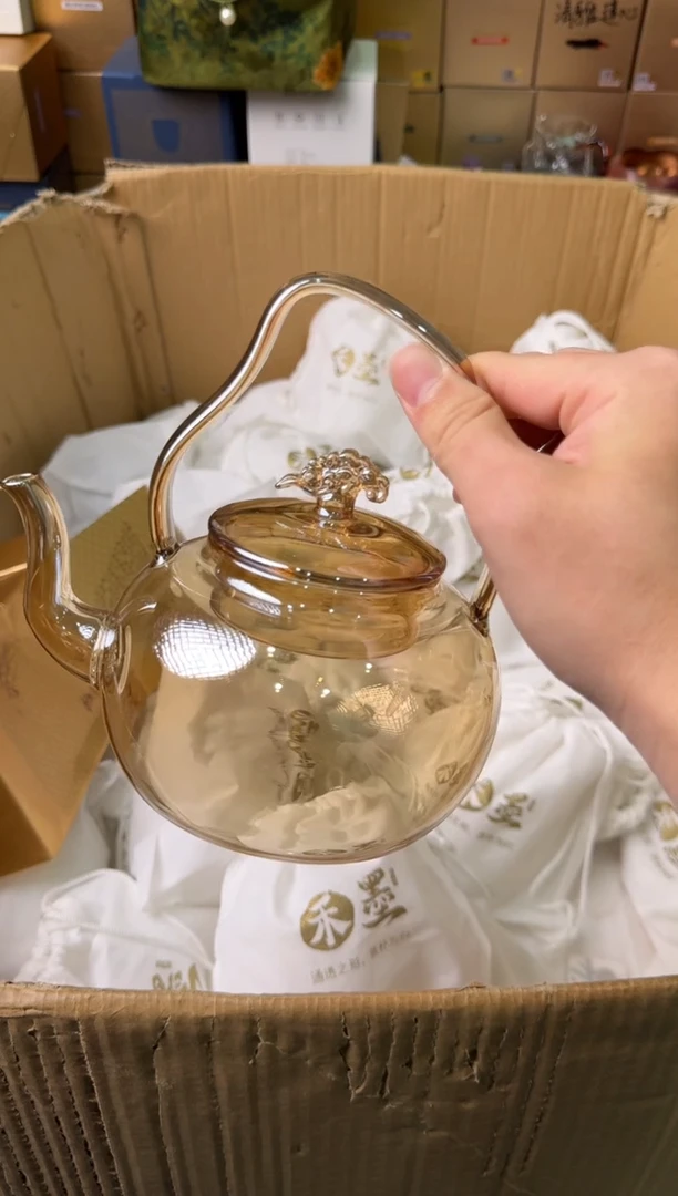 禾墨祥云提梁壶煮茶壶