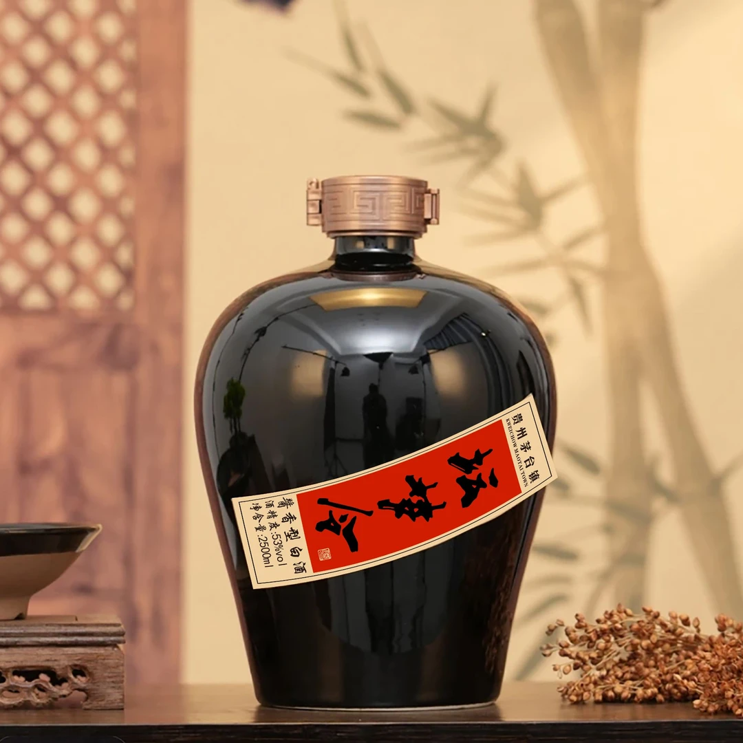 坛梦令坛梦令酒，黑金（坛装）53%VOL  2500ml