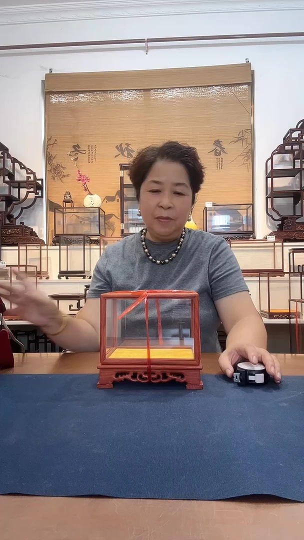 花梨木类木头款玻璃罩210