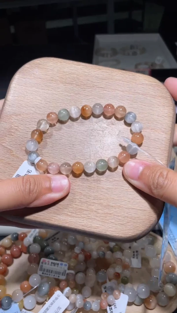 【闪购商品】水晶手链未镶嵌36号多样性发货一M 约8+