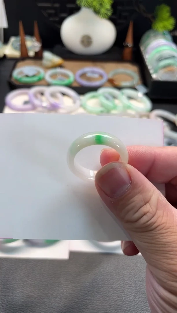 未镶嵌戒指翡翠54号链接 29 30