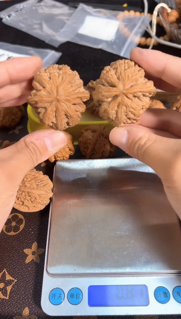 把件核桃全品46尺大粗筋核桃