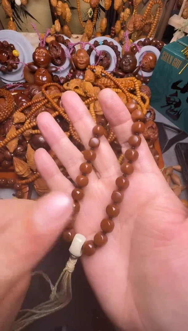 手串橄榄核猴头方糖