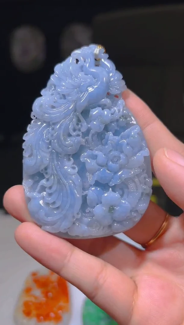 未镶嵌定制翡翠12/1027/L/凤凰