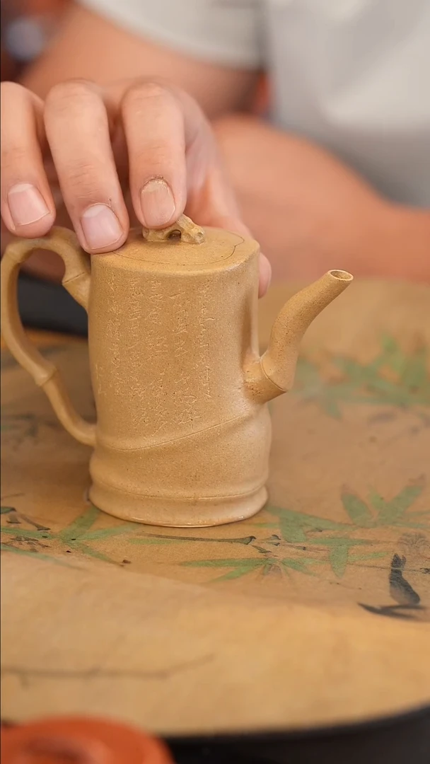 茶壶紫砂原矿手工制作