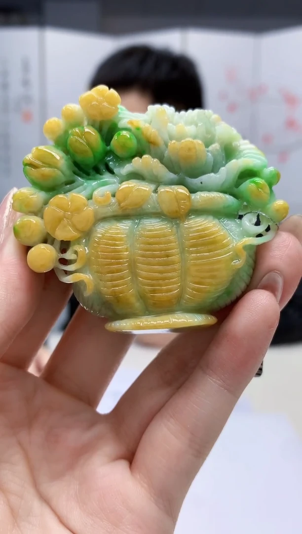 【闪购商品】定制翡翠未镶嵌5153jw-毛货挂件106赠底座