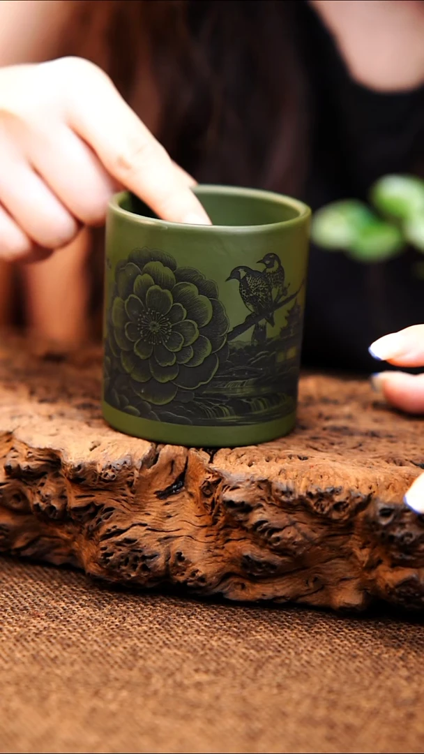 茶杯紫砂宜兴原矿紫砂杯