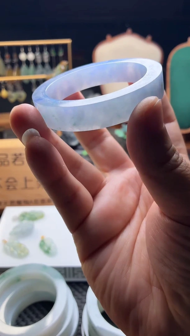 未镶嵌定制手镯定制翡翠凤*手镯