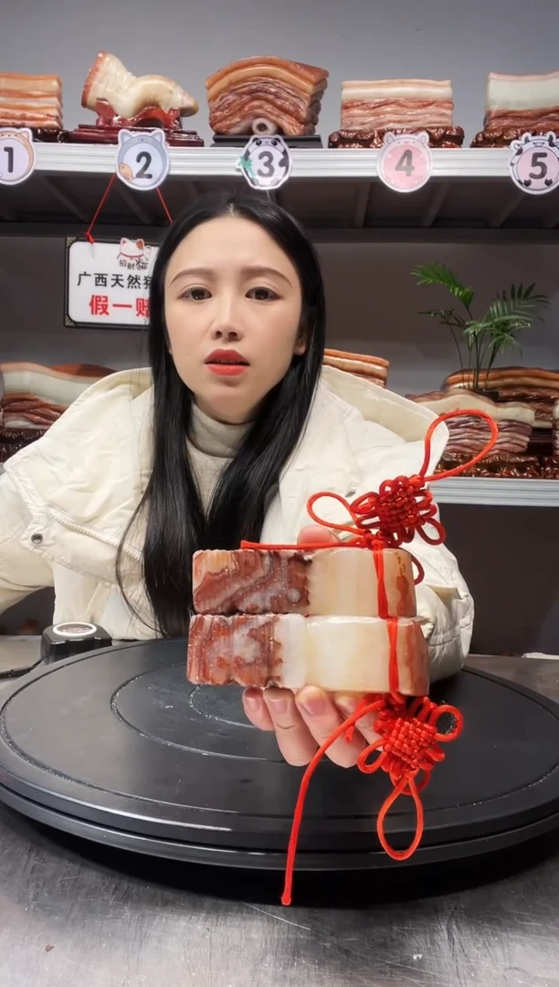 【闪购商品】天然石材柳州猪肉石