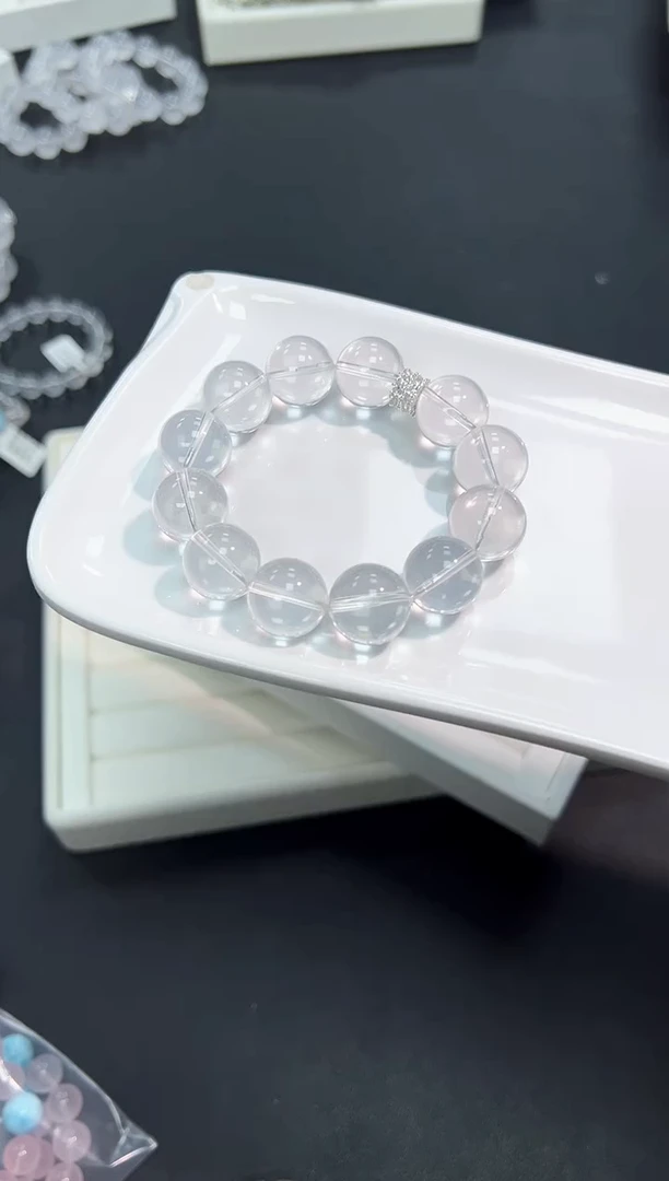 【闪购商品】水晶手串未镶嵌35e多样性发其一/1条默认微瑕