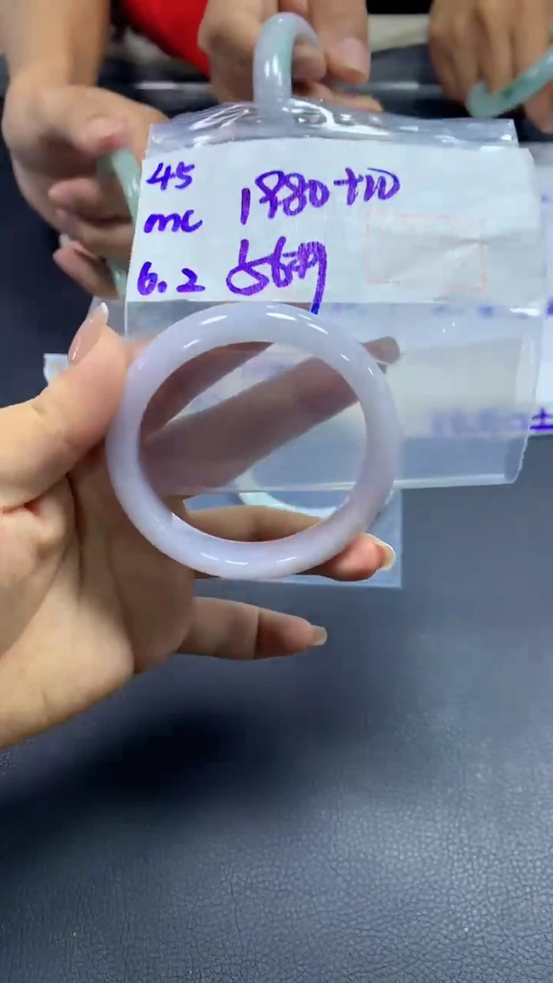 定制翡翠未镶嵌45手镯56+1980元+拍一发一