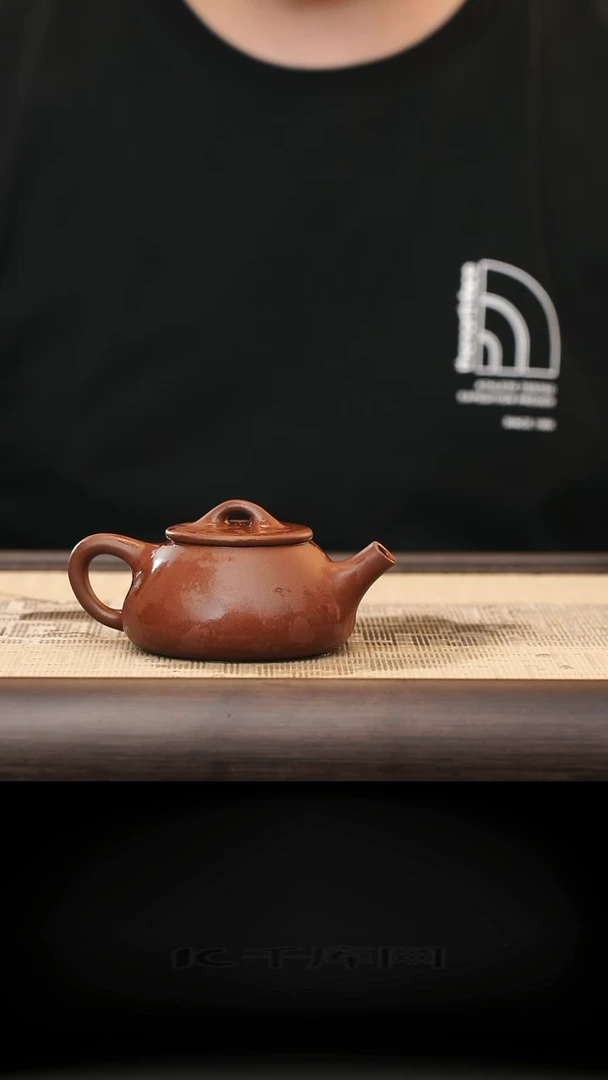 茶壶紫砂4号将军瓢