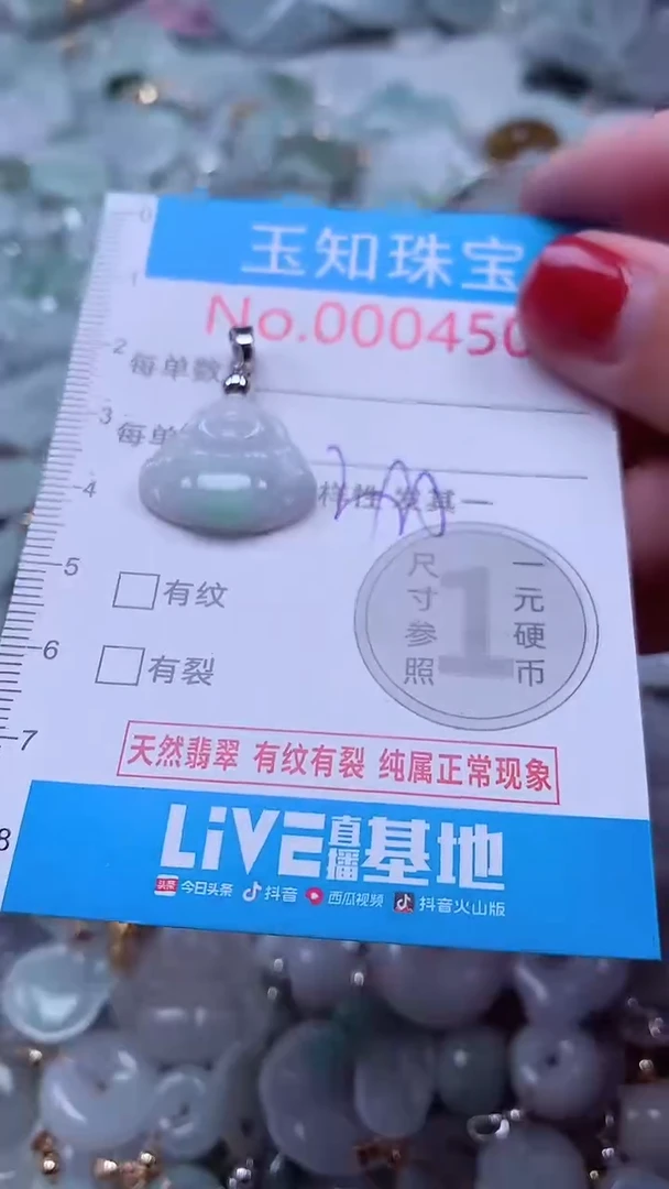 吊坠(不含链)未镶嵌翡翠4500
