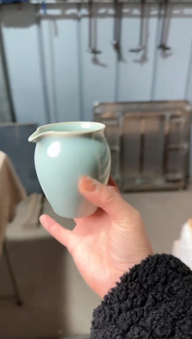 【闪购商品】汝瓷公道杯-海英开窑-羊