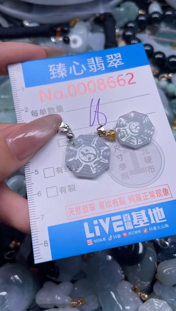 颈饰未镶嵌翡翠8662