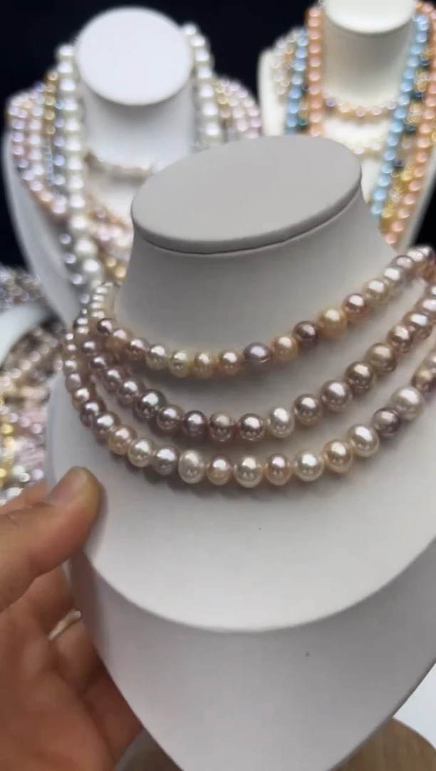 淡水珍珠未镶嵌颈饰多人