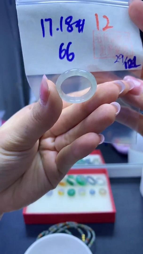 未镶嵌定制翡翠戒圈#66元-毛货需精细抛光