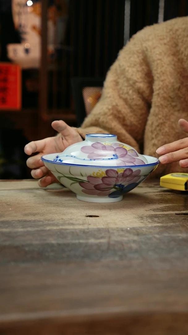 【闪购商品】瓷片景德镇纯手工釉下彩精品餐具