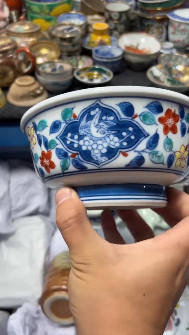 瓷片在****?夏目海外回流瓷器中古品。