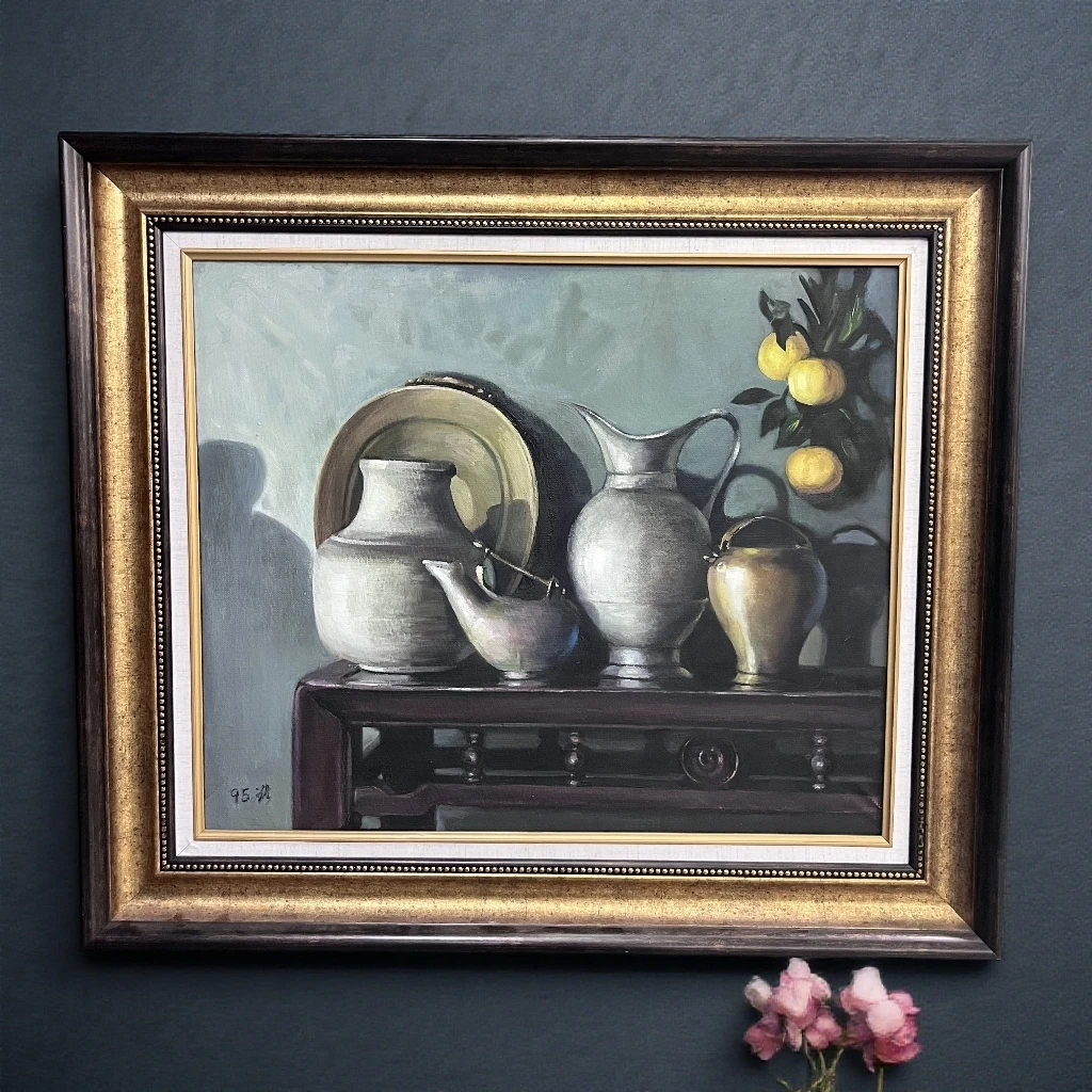 知名艺术家  王晶猷《静物》