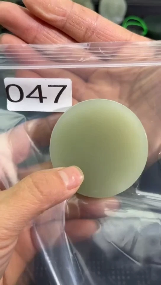 未镶嵌和田玉珠宝半成品镯芯