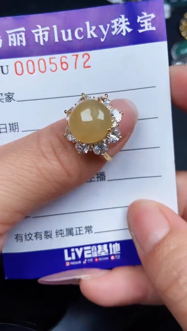 翡翠银S925镶嵌颈饰5672