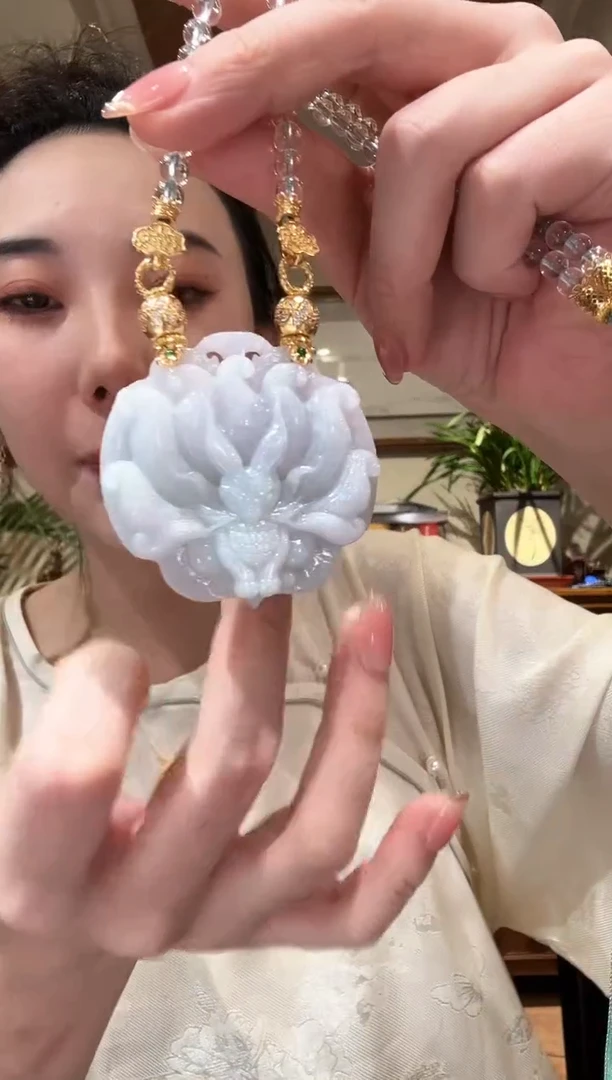 【闪购商品】翡翠颈饰未镶嵌国风