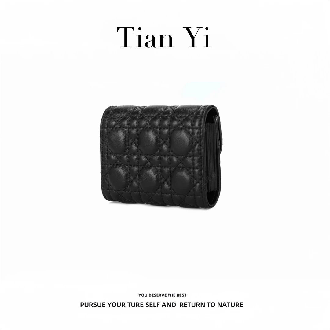 【工厂直销】时尚卡包零钱包:黑色