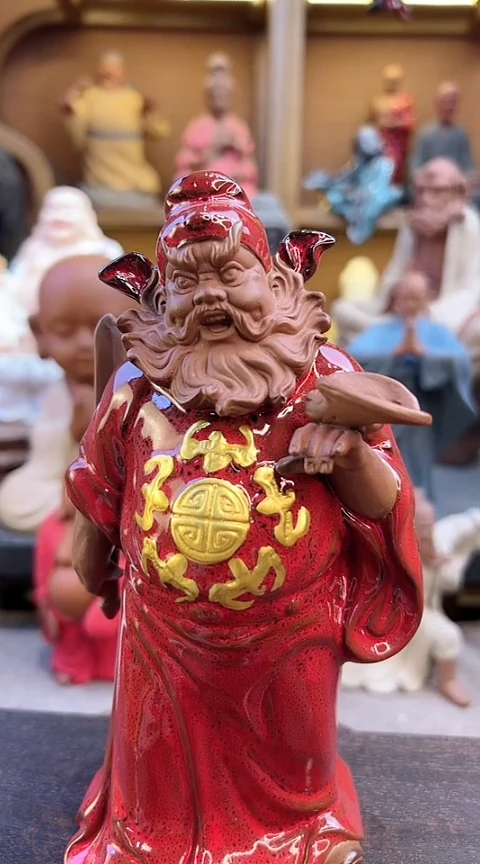 紫砂茶宠器闵茶宠摆件
