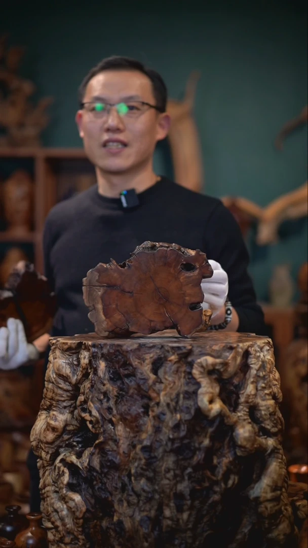 【闪购商品】枣木雷击枣木底座