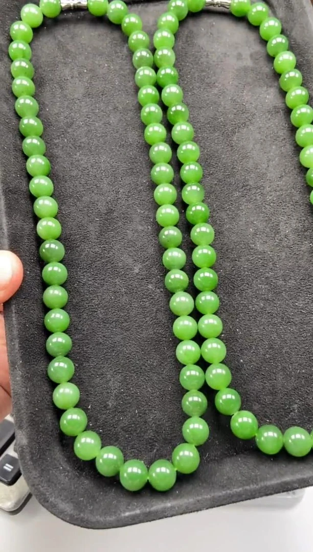 天然和田玉项链（多样性发其一）BJJ1555