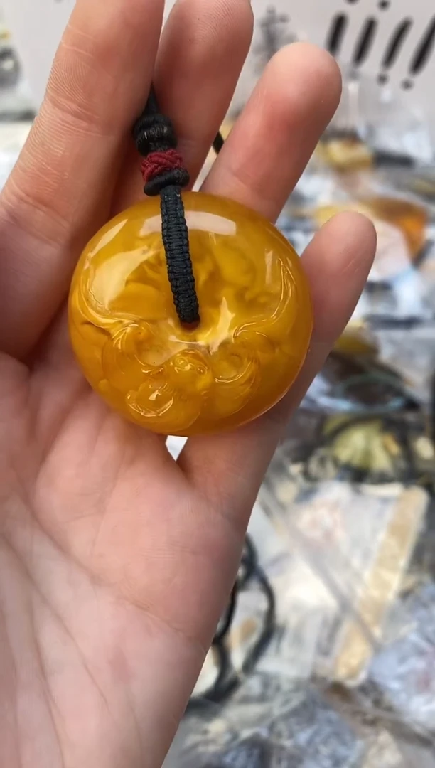 裸石琥珀未镶嵌天然琥珀蜜蜡