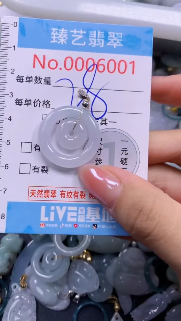 颈饰未镶嵌翡翠6001