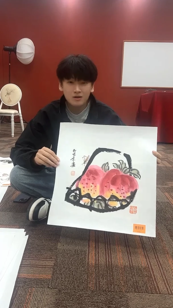 国画柳晓叶国画作品1平尺