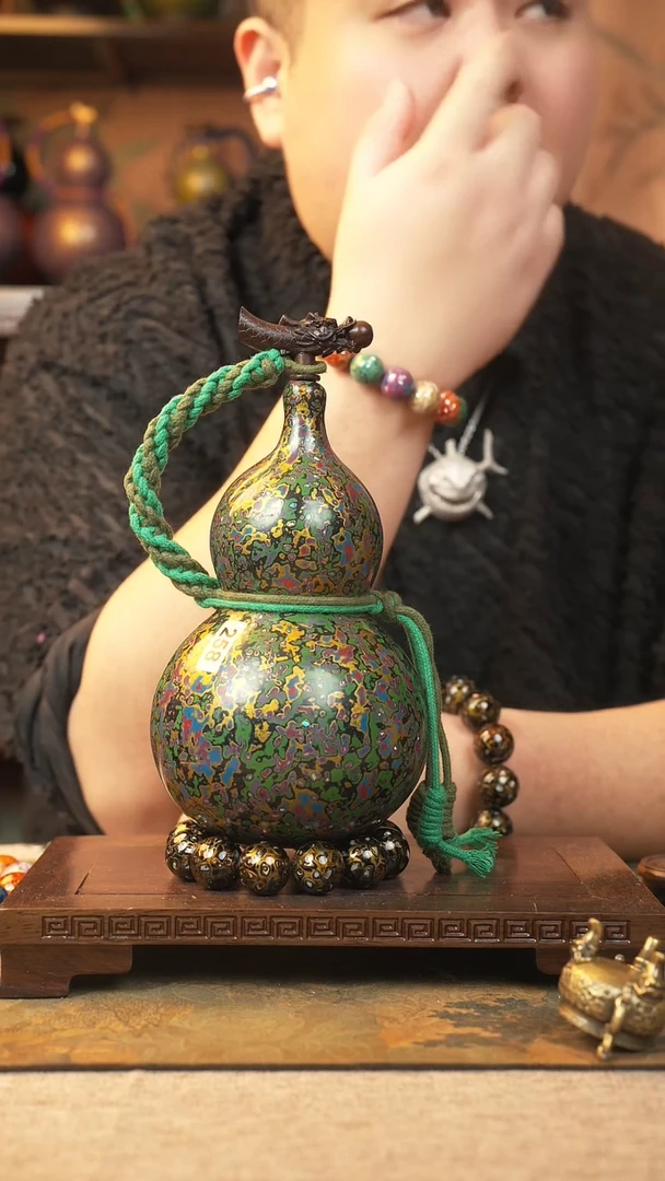 【闪购商品】258大漆葫芦一物一拍记葫堂出品
