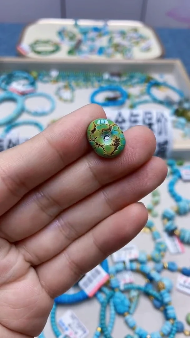 未镶嵌绿松石挂件80